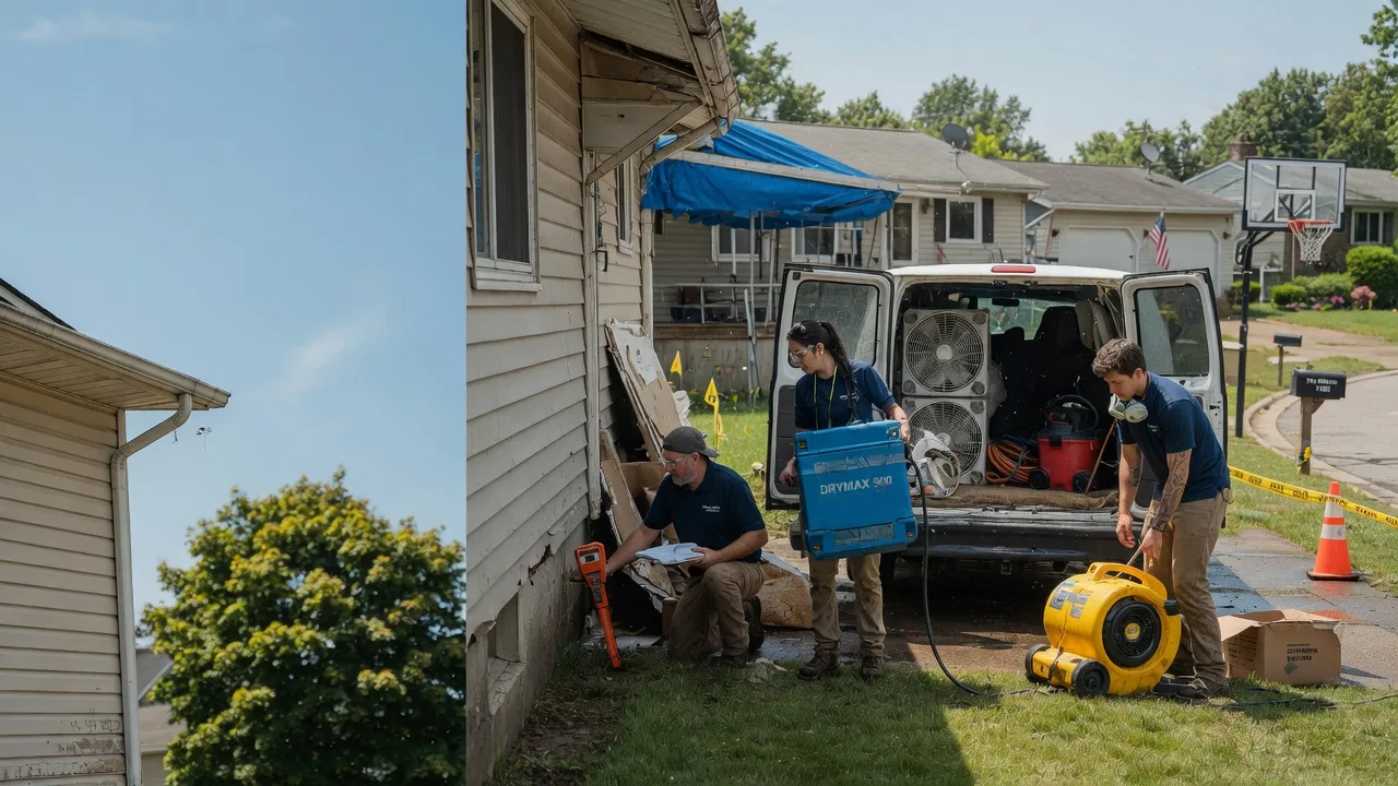 Ceiling Leak Cleanup in Madison, NY near me